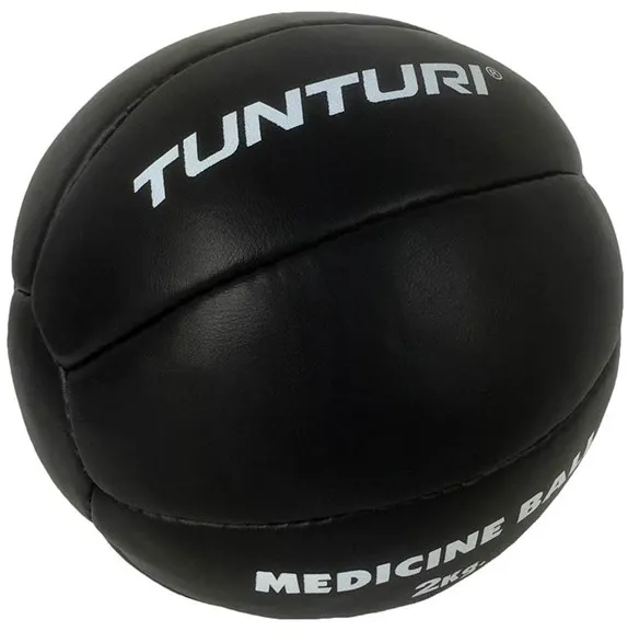 Tunturi medicinboll läder 2 kg.