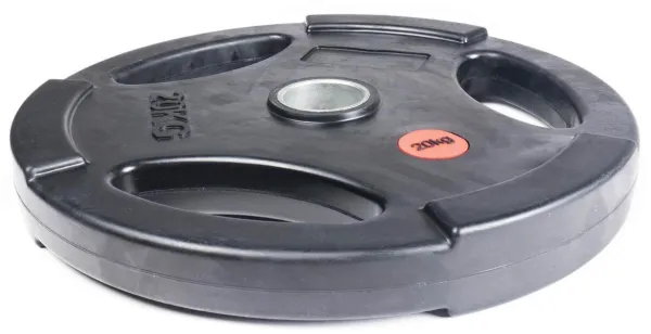 Nordic Fighter Järn / Gummi Viktplattor Handtag 10kg / 50mm (1 st)