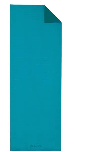Gaiam Turquoise Sea 2 Color Yogamatta 3mm